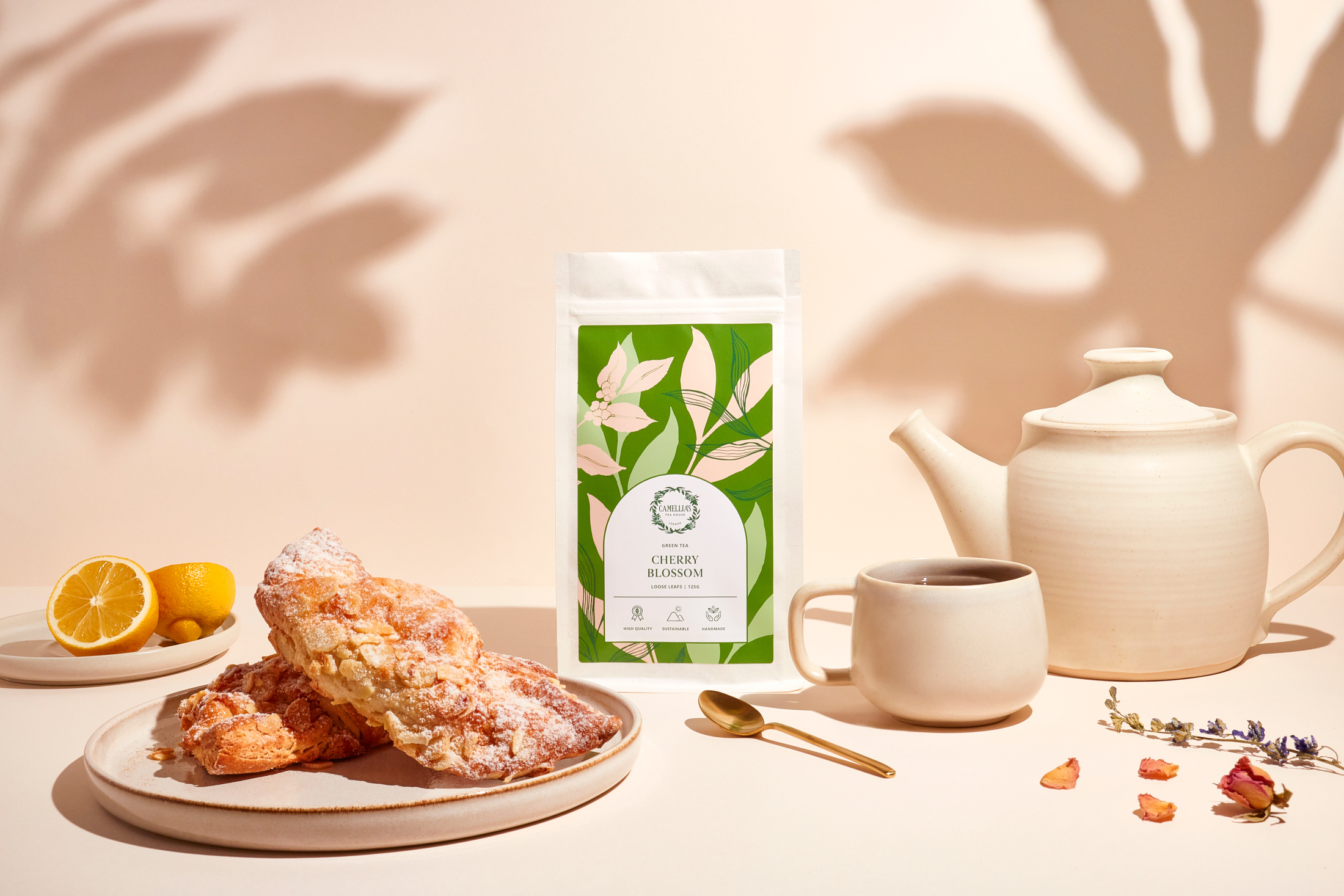 Moisture-proof tea pouch designs Bolsas de té de papel recicladas