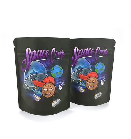 3.5 bolsas Embalaje comestible impreso personalizado Mini Lock Candy Candy Soft Touch Proof Mylar bolsas Mylar Bolsas