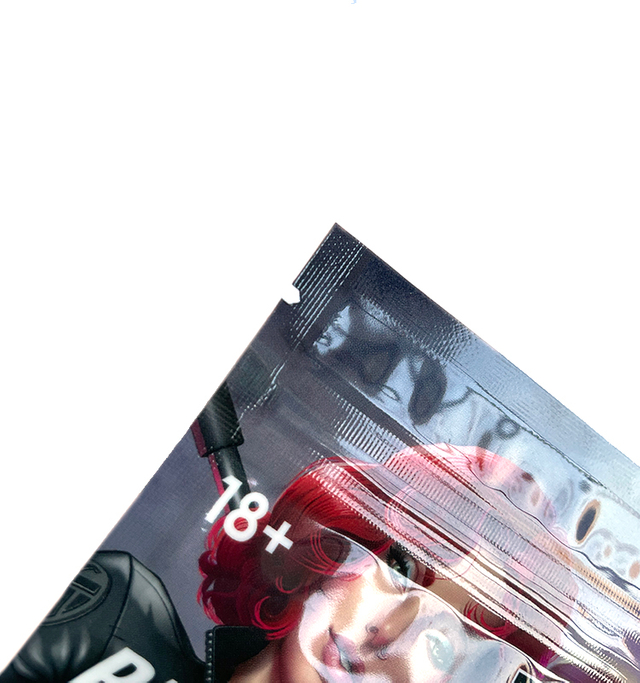 Bolsita de gomitas, bolsa gomosa, resistente a los niños, con cierre de cremallera impreso, a prueba de olores, galletas Ziplock comestibles personalizadas, bolsas planas de 1g