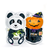 Bolsas de Mylar con forma personalizada, embalaje de dulces con cierre de cremallera a prueba de olores impreso personalizado, bolsa de aperitivos para Halloween