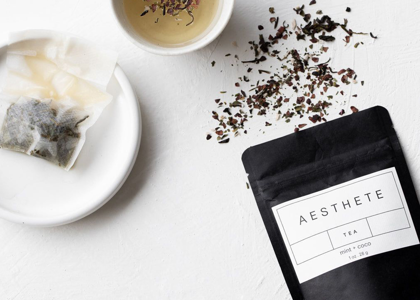 cómo sellar bolsas de té caseras