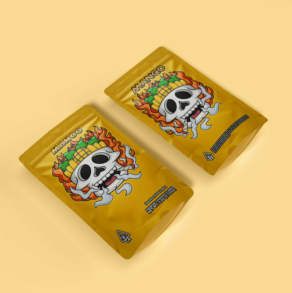 Bolsas Mylar a prueba de niños para gomitas de CBD