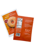 Patata plástica de los bolsos de la bolsa de Mylar del envase del bocado de la categoría alimenticia Ziplock de los frutos secos de la cecina de los microprocesadores de las galletas