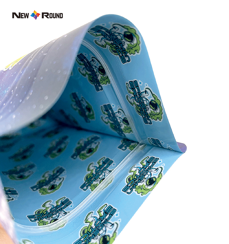 Las bolsas de plástico de encargo del bolso del acondicionamiento de los alimentos se levantan el bolso de Mylar de la bolsa 3,5 con la cremallera