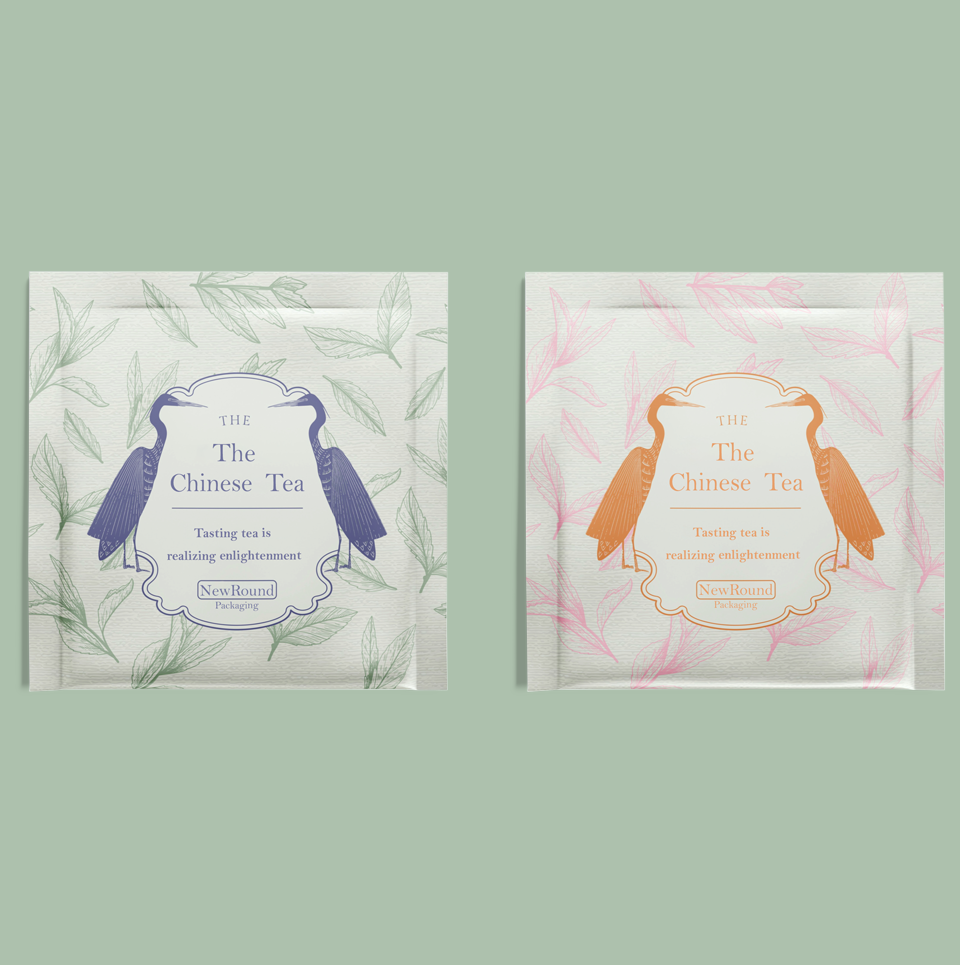 Bolsas de envasado de té de sellado de tres lados de grado alimenticio seguras y confiables