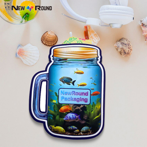 Material de bolsas mylar de embalaje de corte personalizado