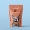 Bolsa de pie ecológica para golosinas orgánicas para perros: reutilizable y compostable