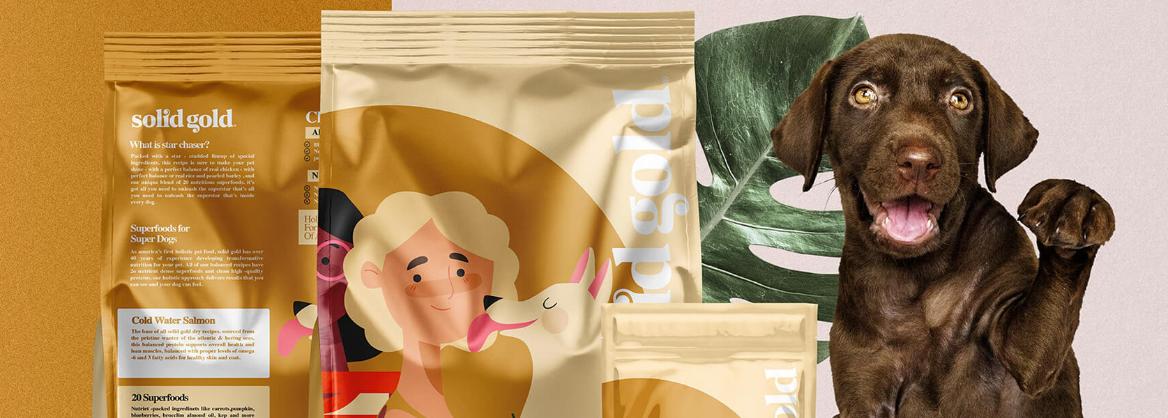 Bolsas de almacenamiento de alimentos para perros a granel
