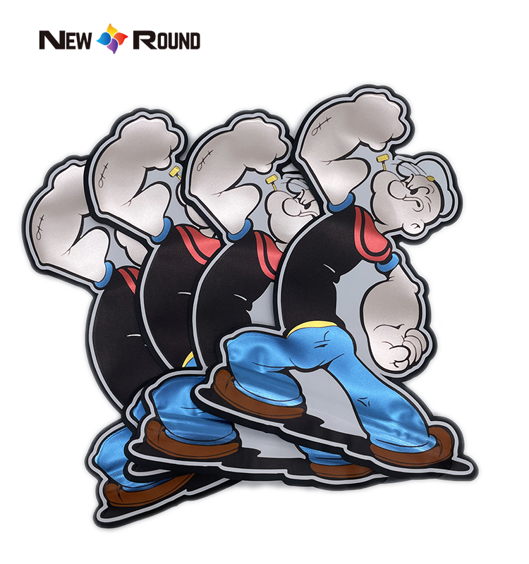 Bolsa con forma de Popeye para hombre Fabricantes de dulces Bolsa Mylar personalizada
