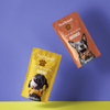 Bolsa de pie ecológica para golosinas orgánicas para perros: reutilizable y compostable