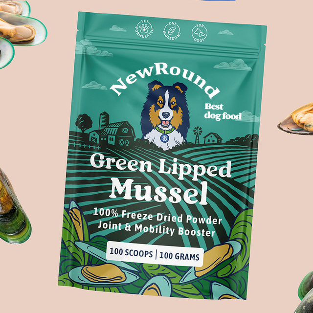Bolsa de pie duradera para almacenamiento de alimentos para mascotas