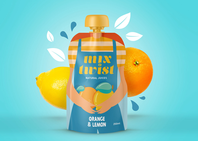 Tamaños personalizados para bebidas/bocadillos