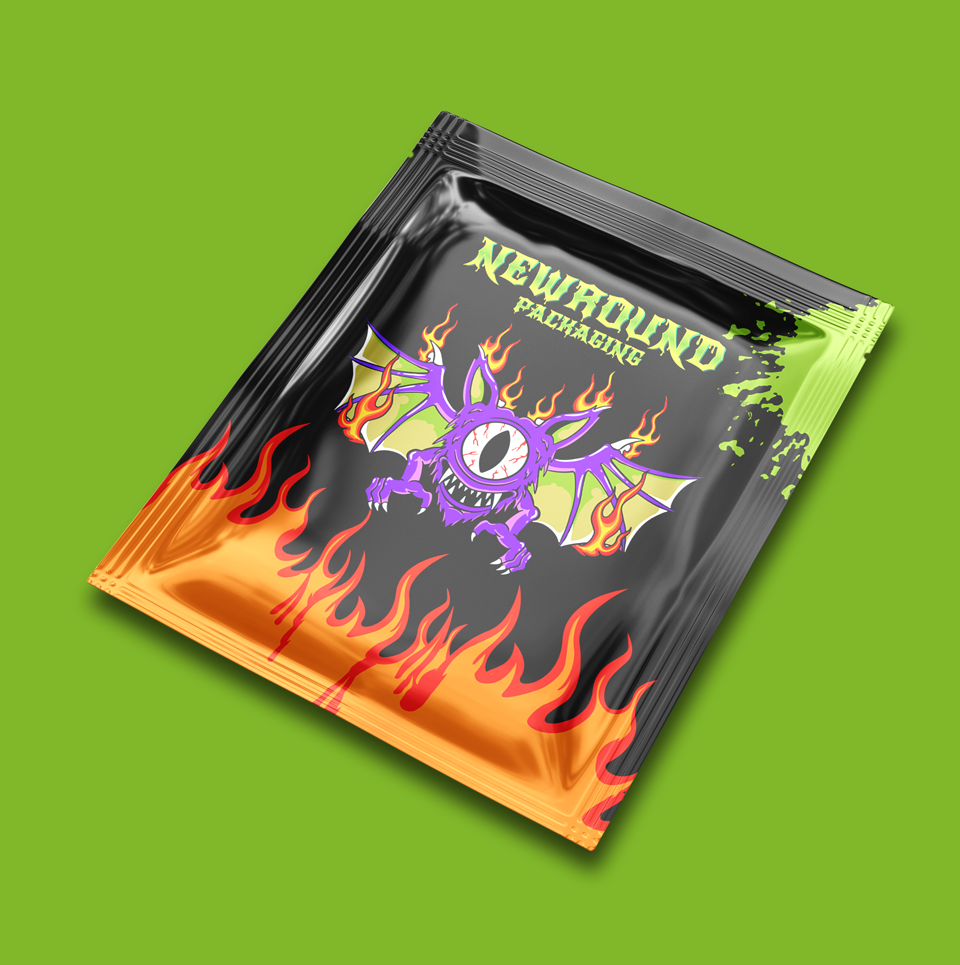 Bolsas con cremallera a prueba de niños para comestibles de cannabis
