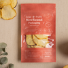 Kraft Zip Lock Stand Up Bouches resellables con ventana mate