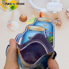 Material de bolsas mylar de embalaje de corte personalizado