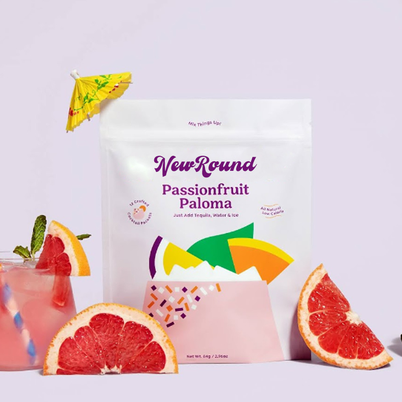 Bolsas mylar de soporte de cierre de plástico con calefacción de calor impreso personalizado