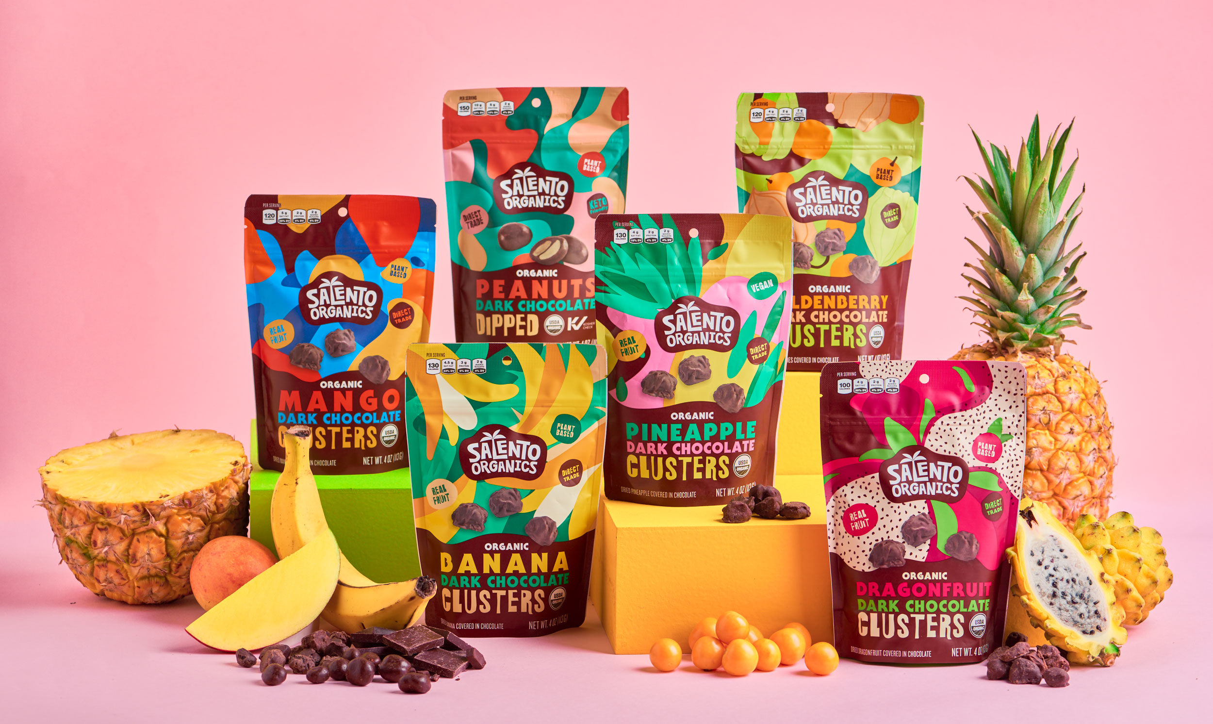 ¿Cuántas tazas hay en diferentes tamaños de bolsas de chispas de chocolate?