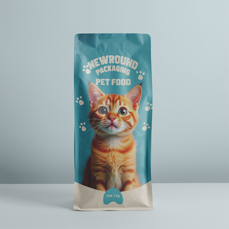 Bolsas de refuerzo laterales de aluminio premium para comida para mascotas