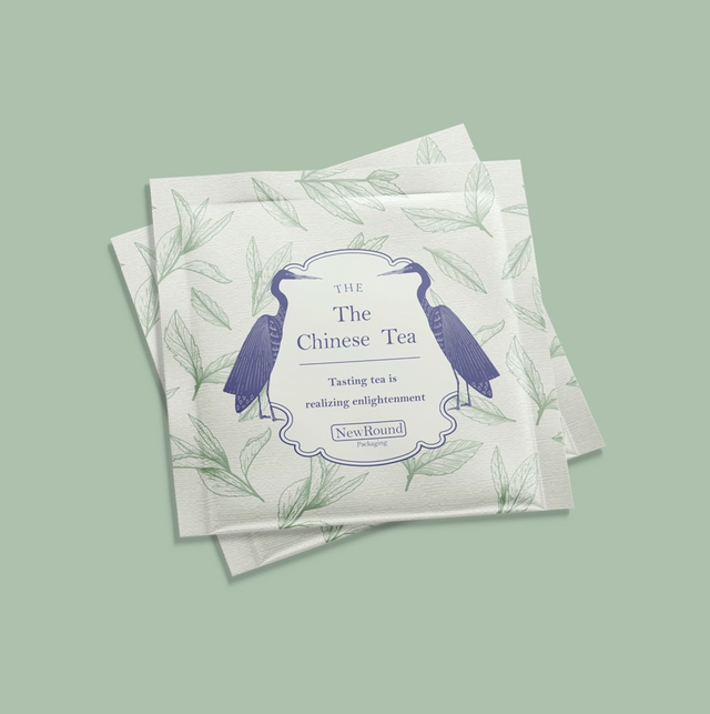 Bolsas de envasado de té de sellado de tres lados de grado alimenticio seguras y confiables