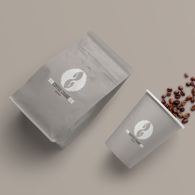 Bolsa de fondo plano con impresión personalizada