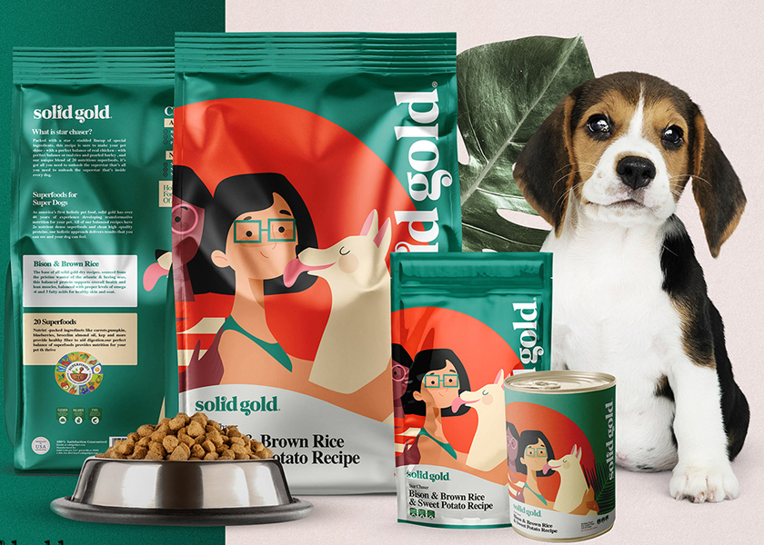 Productos para mascotas de grado humano