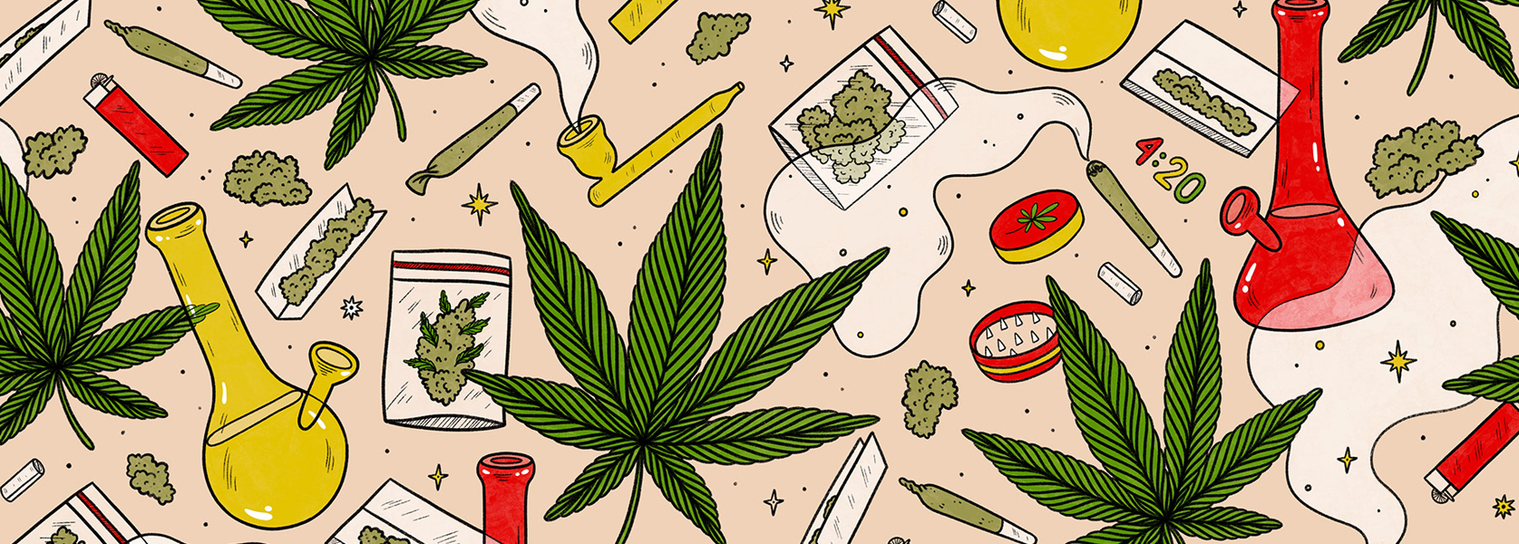Bolsas de cremallera de marihuana