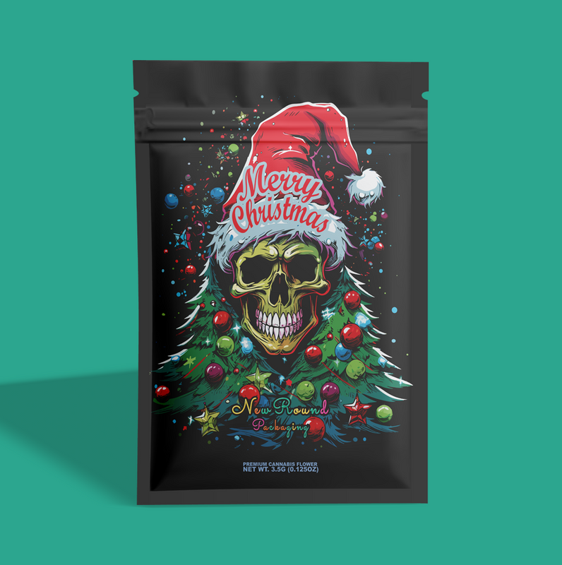 Bolsas mylar resistentes a los niños para comestibles de CBD