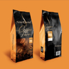 Bolsas de refuerzo del lado del café con válvula de desgasificación de unidireccional