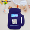 Material de bolsas mylar de embalaje de corte personalizado