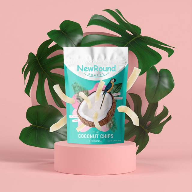 Embalaje de alimentos impreso Bolsa para chips de coco