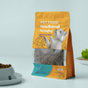 VET recomendado bolsas de comida de gato de fondo plano con barrera de humedad