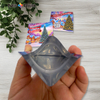 Embalaje de comestibles bolsas de sello de 3 lados con muesca de tierras fáciles
