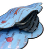 Bolsas de forma irregular troqueladas especiales únicas impresas personalizadas de 3,5 g Bolsas de Mylar de Cali especiales selladas a prueba de olores