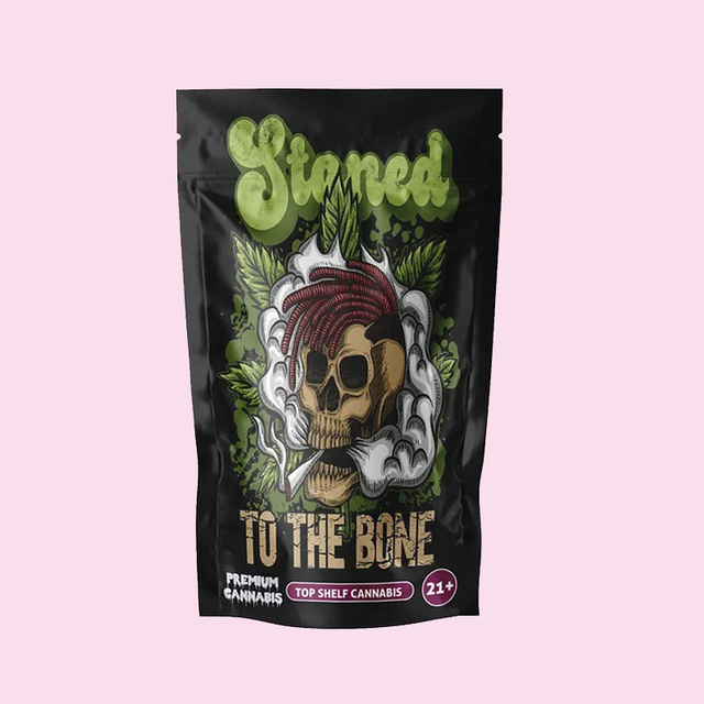 Bolsas personalizadas con cierre de cremallera THC Mylar