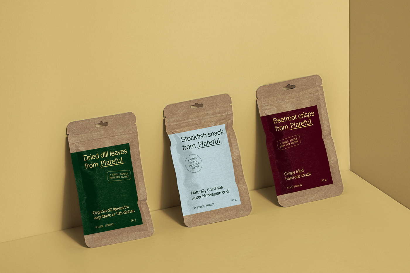 Kraft Paper Coffee Bag Pacakging