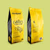 Bolsas de refuerzo del lado del café con válvula de desgasificación de unidireccional