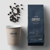 Bolsas de doble uso compostables para café y bocadillos