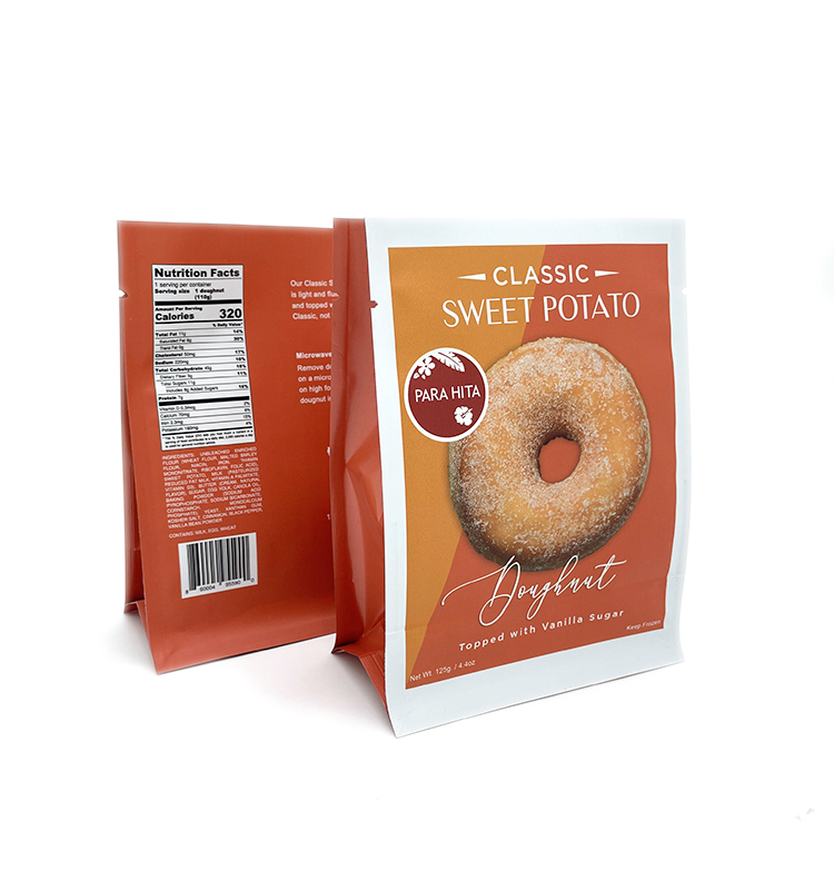 Patata plástica de los bolsos de la bolsa de Mylar del envase del bocado de la categoría alimenticia Ziplock de los frutos secos de la cecina de los microprocesadores de las galletas