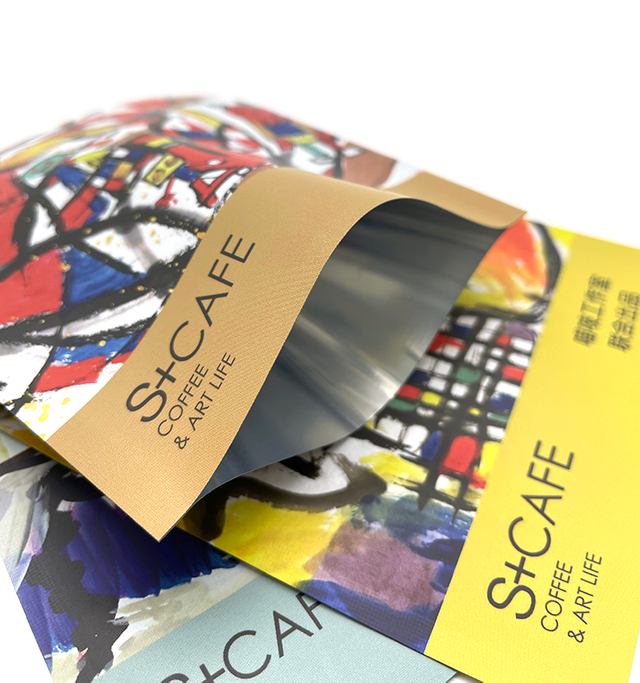 Café que se puede volver a sellar personalizado que empaqueta los bolsos de café personalizados biodegradables