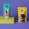 Bolsa de pie ecológica para golosinas orgánicas para perros: reutilizable y compostable
