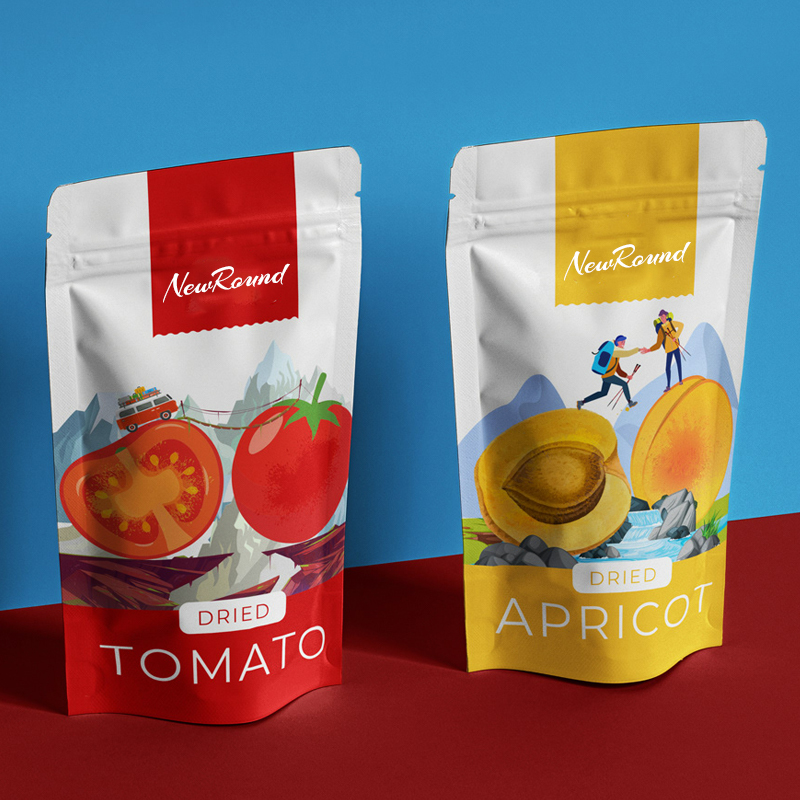 Bolsas de comida personalizables biodegradables empaquetado ecológico