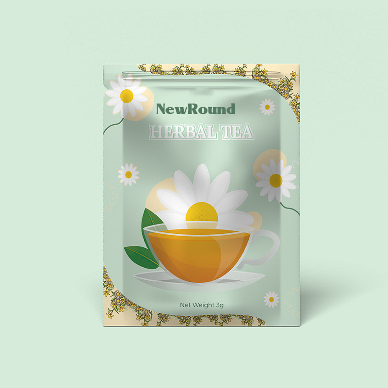 Bolsas de té de sellado de tres lados a prueba de humedad y frescura