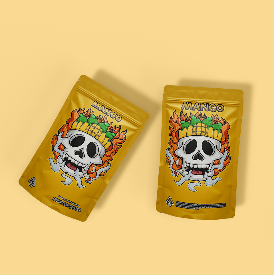 Bolsas Mylar a prueba de niños para gomitas de CBD