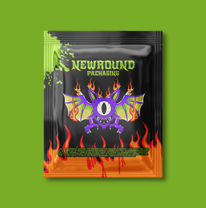 Bolsas con cremallera a prueba de niños para comestibles de cannabis