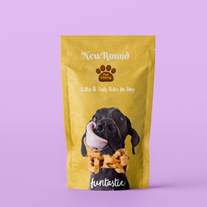 Bolsa de pie ecológica para golosinas orgánicas para perros: reutilizable y compostable