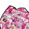 Bolsa personalizada de 3,5 g con cremallera de papel de aluminio a prueba de olores, mate con manchas de gomitas de caramelo UV, embalaje con forma especial, bolsa de Mylar troquelada