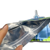 Embalaje en forma troquelada Ziplock irregular 3,5 Impresión de logotipo a prueba de olores Diseño personalizado Bolsas Mylar troqueladas