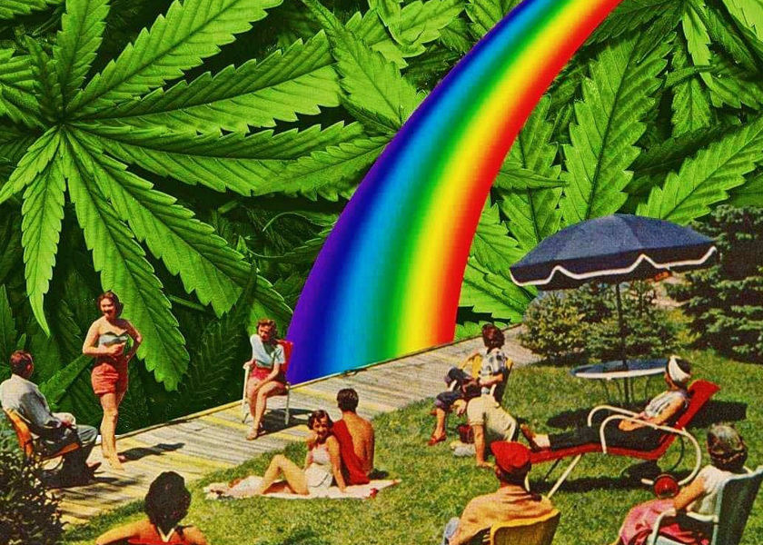 Embalaje de THC de lujo con bloqueo de cremallera y papel de cremallera 